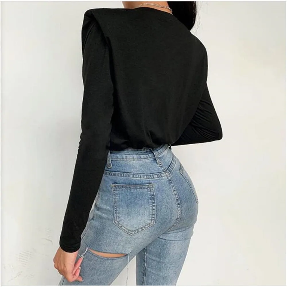Win With Confidence Padded Shoulder Tee