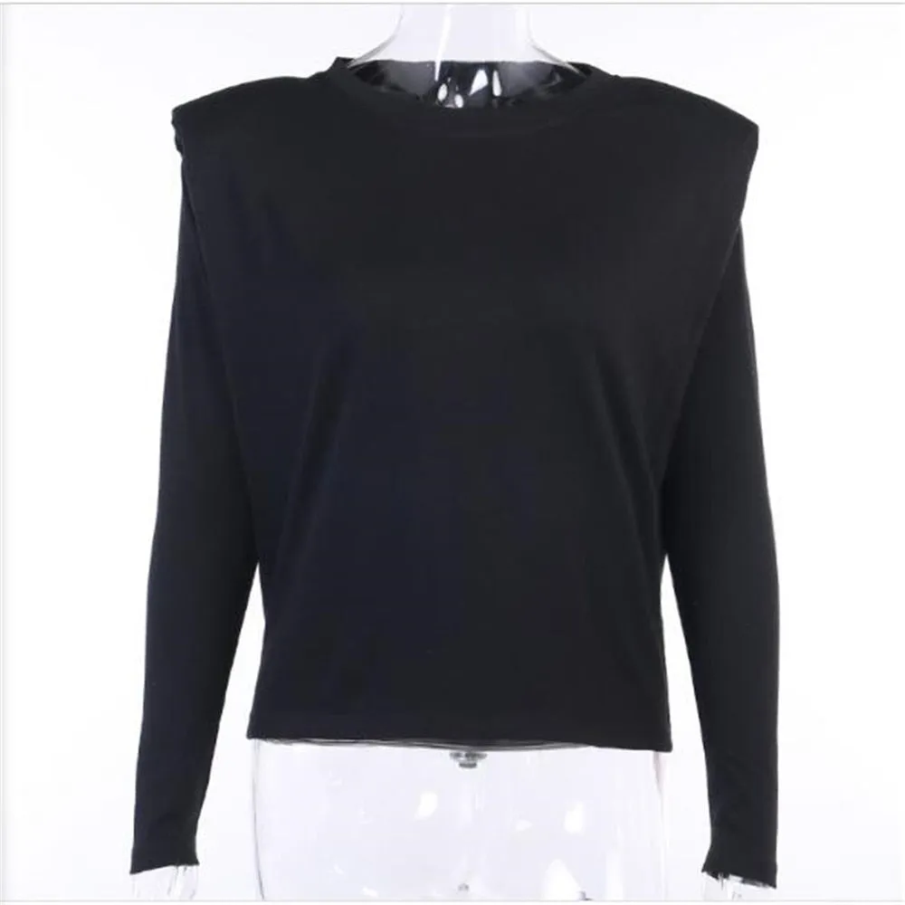 Win With Confidence Padded Shoulder Tee