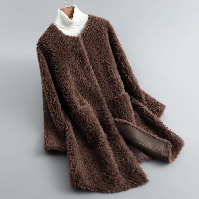 Women's Faux Fur Teddy Coat